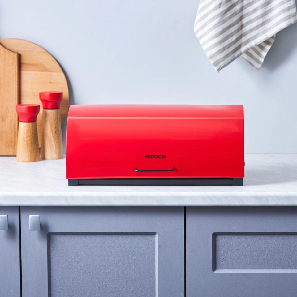Karaca Monıca Ekmek Kutusu Rouge Red