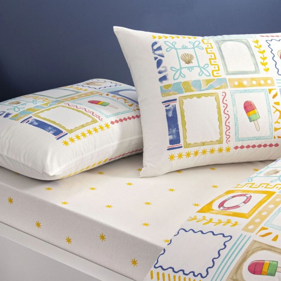 Taç Rf Varıo Nevresim Takımı. Sarı Tek Kişilik