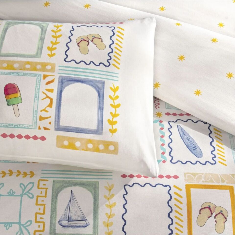 Taç Rf Varıo Nevresim Takımı. Sarı Tek Kişilik