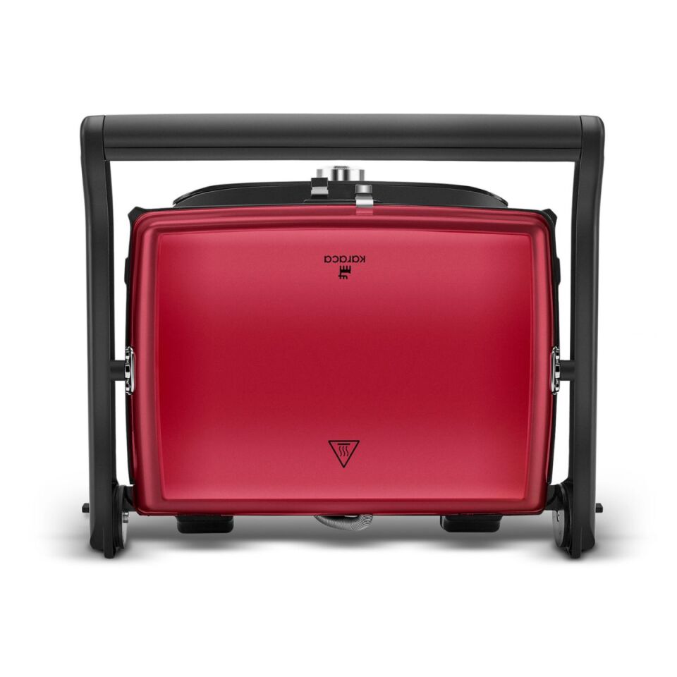 Karaca Gastro Grıll Glass Premıum 2400W Tost Makinesi Vıva Magenta