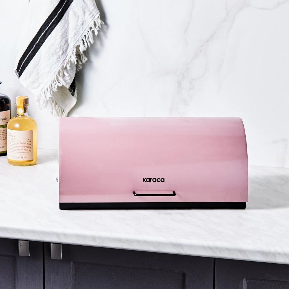 Karaca Monıca Ekmek Kutusu Rosegold