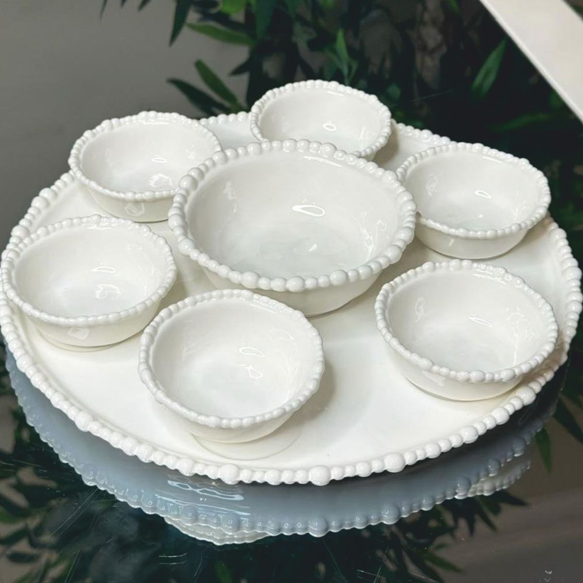 Krd Home 3549* Piraye Tepsili 7 Prç.Sunumluk