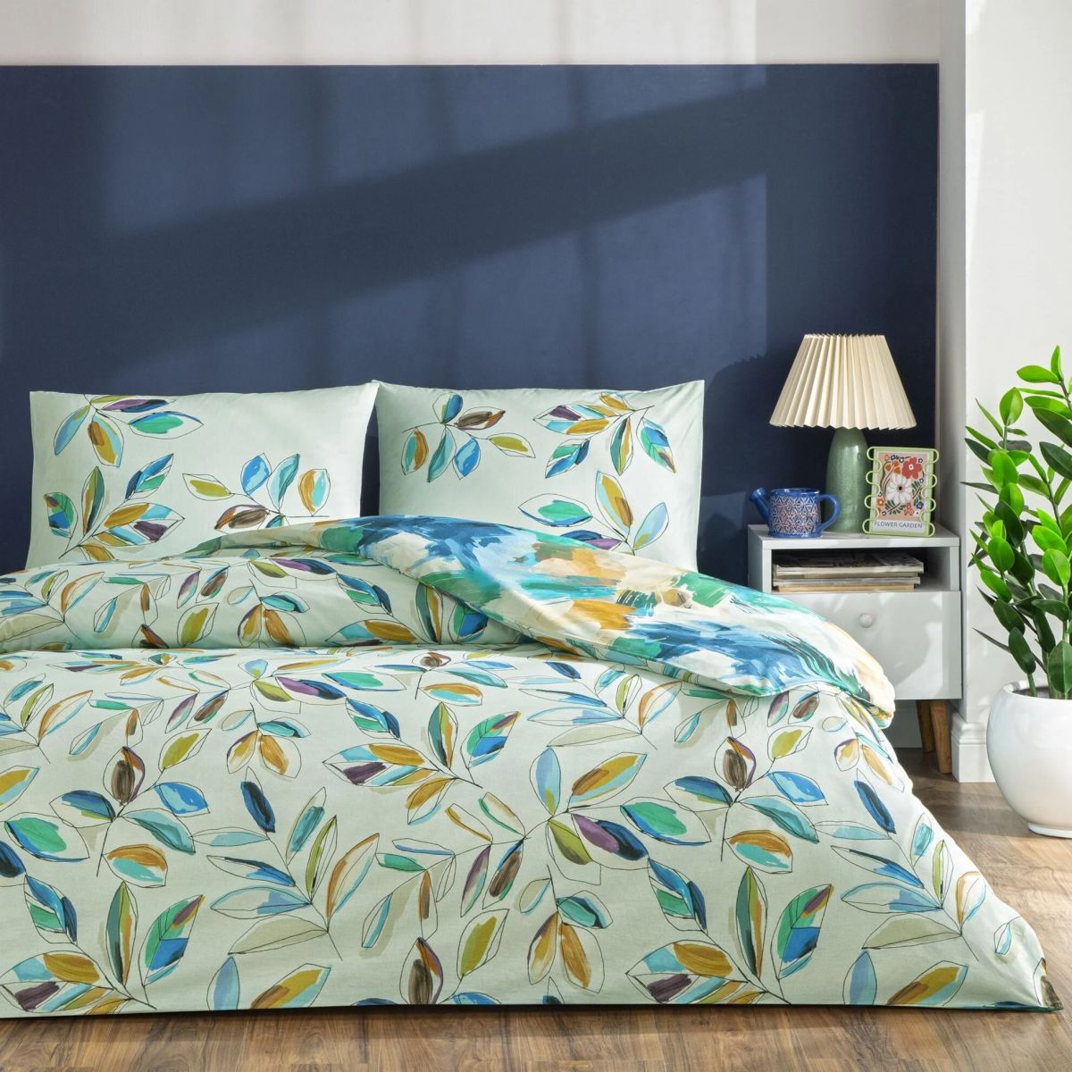 Taç Rf Lıora Nevresim Takımı Yeşil Tek Kişilik