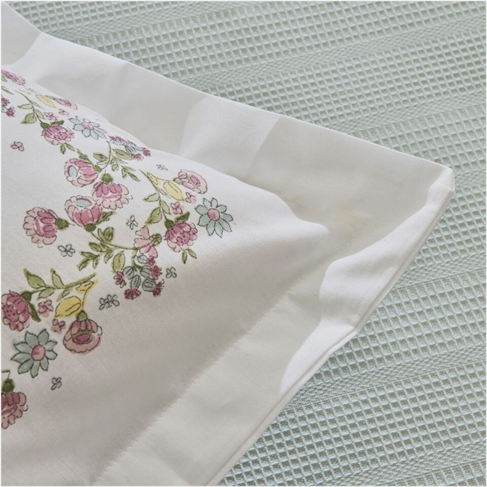 Karaca Home Roshell %100 Pamuk Tek Kişilik Pike Takımı Adaçayı