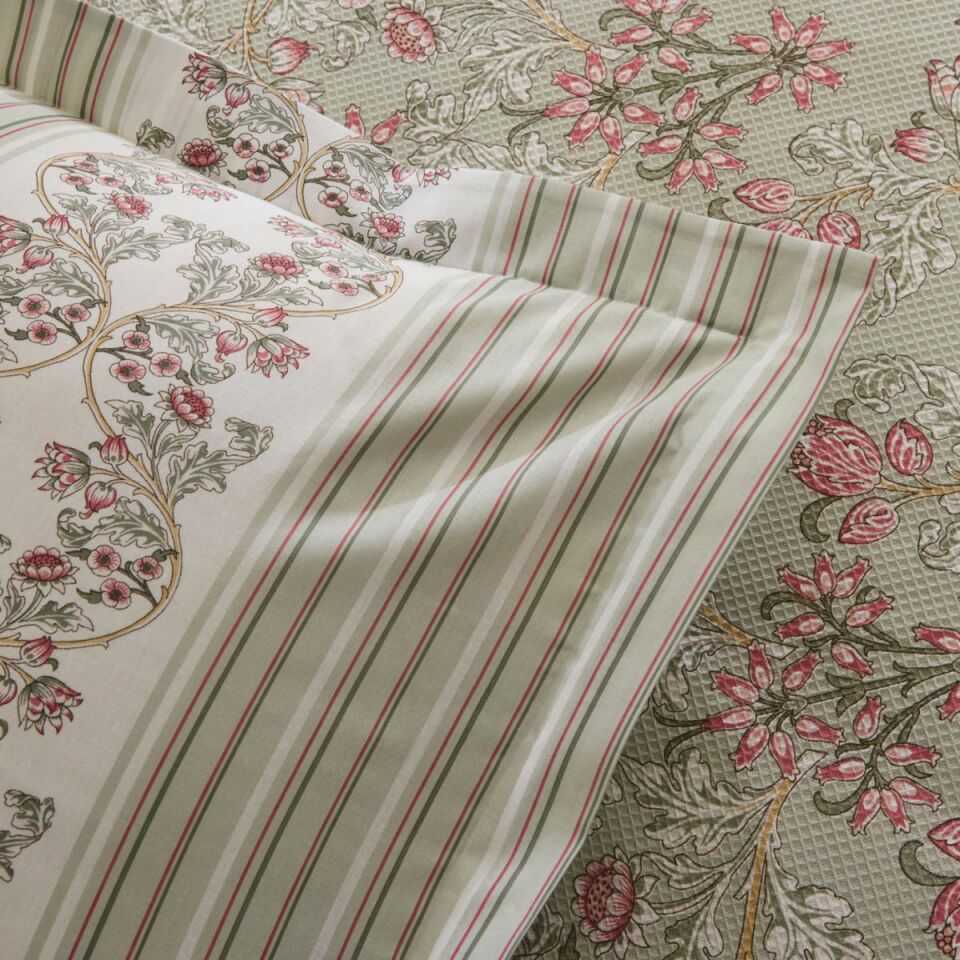 Karaca Home Empres %100 Pamuk Çift Kişilik Pike Takımı Adaçayı