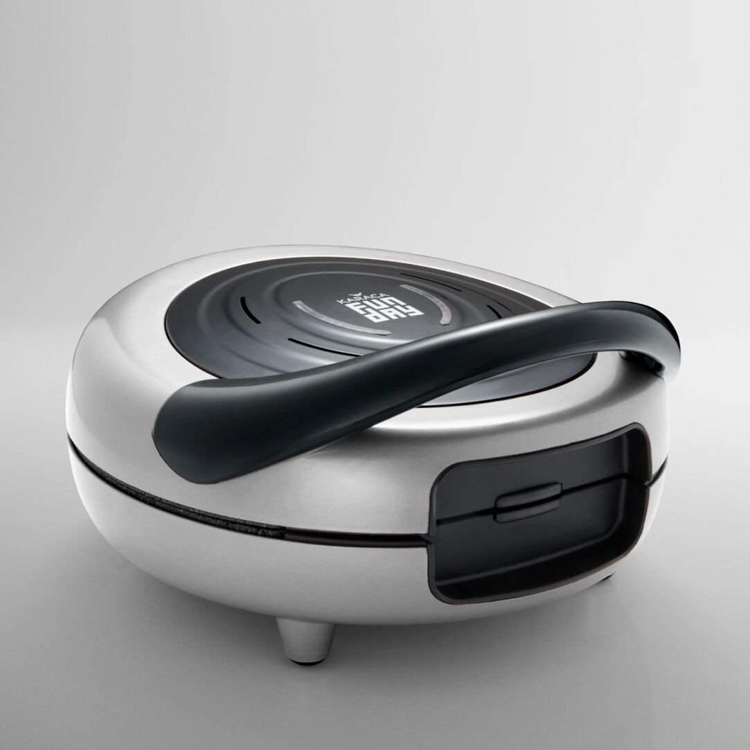 Karaca Funday Silver Çıkarılabilir Plakalı Waffle Makinesi 1000W