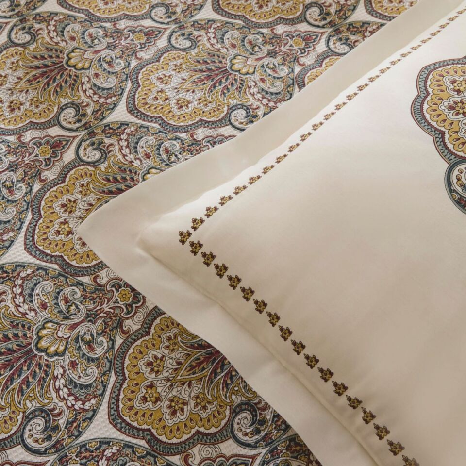 Karaca Home Cherly %100 Pamuk Tek Kişilik Pike Takımı Hardal