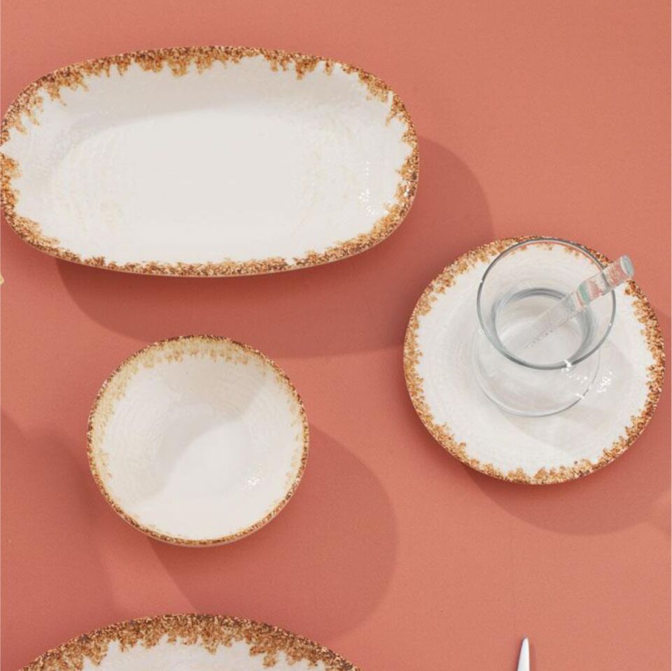 Schafer Farina Kahvaltı Takımı 32 Parça-Bej