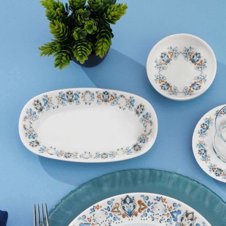 Schafer Farina Kahvaltı Takımı 32 Parça-Mavi