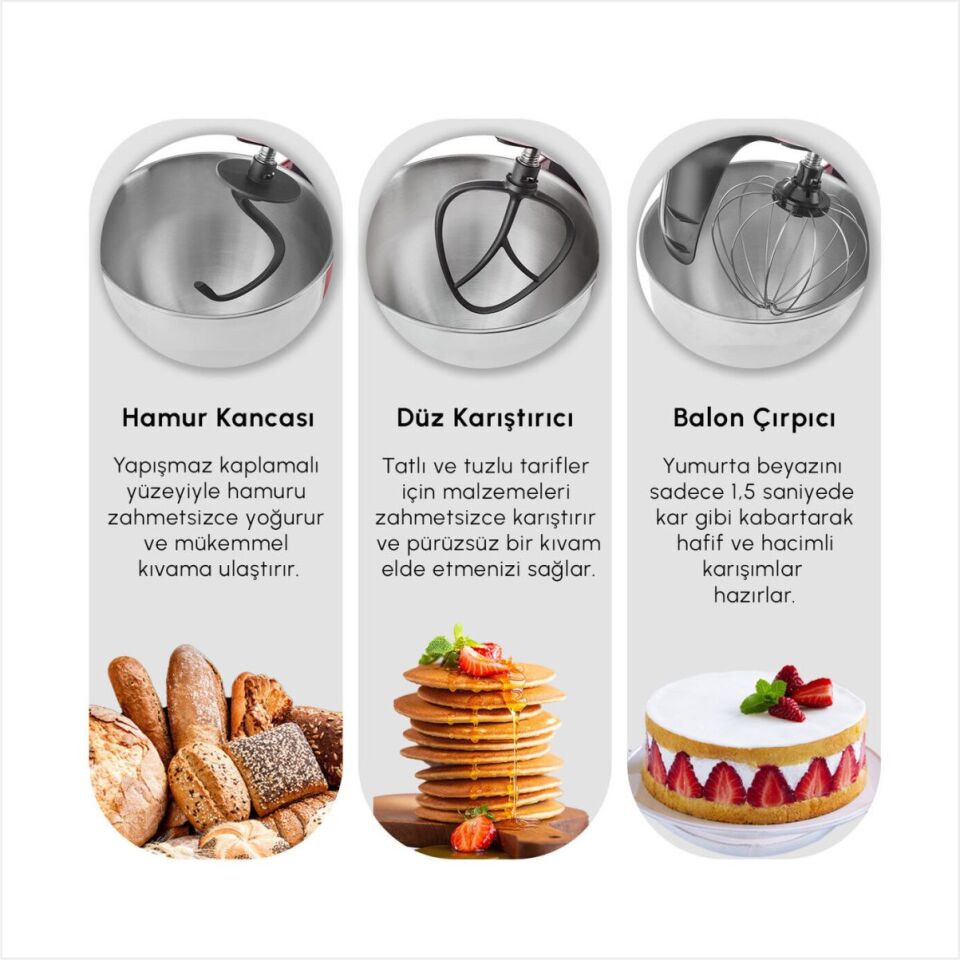 KARACA MASTERMAİD CHEF ULTRA D2000 MUTFAK ŞEFİ, STARLIGHT