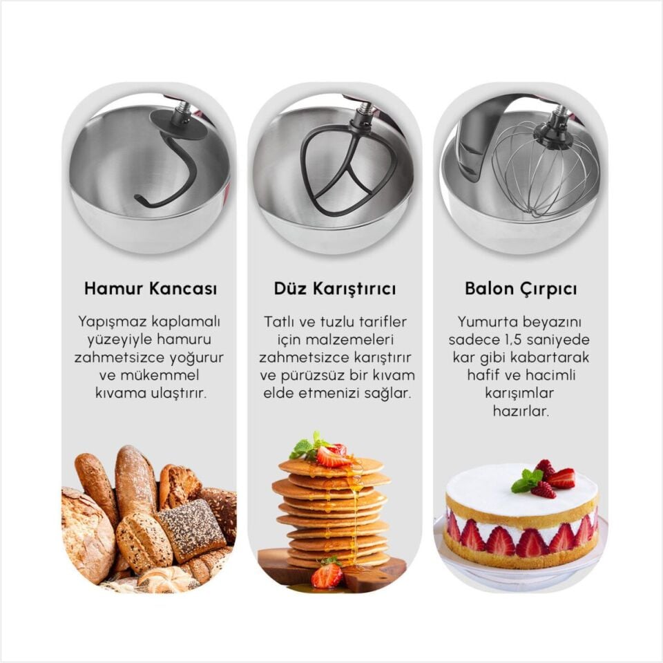 KARACA MASTERMAİD CHEF ULTRA D2000 MUTFAK ŞEFİ, STARLIGHT