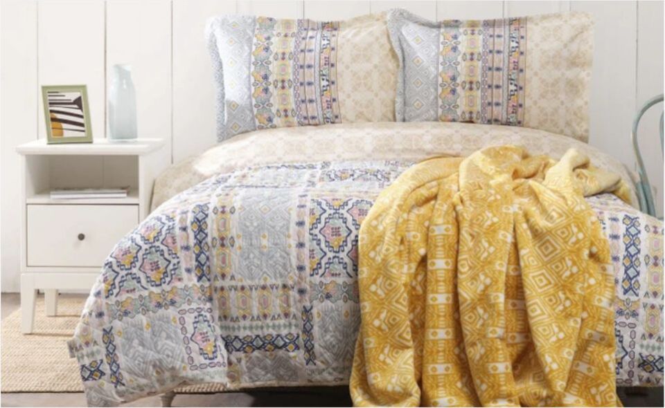 Karaca Home Milo Mavi Çift Kişilik Winter Set