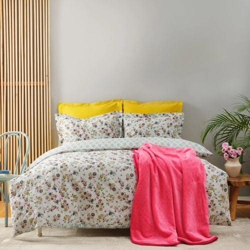Karaca Home Narlo Fuşya Çift Kişilik Winter Set