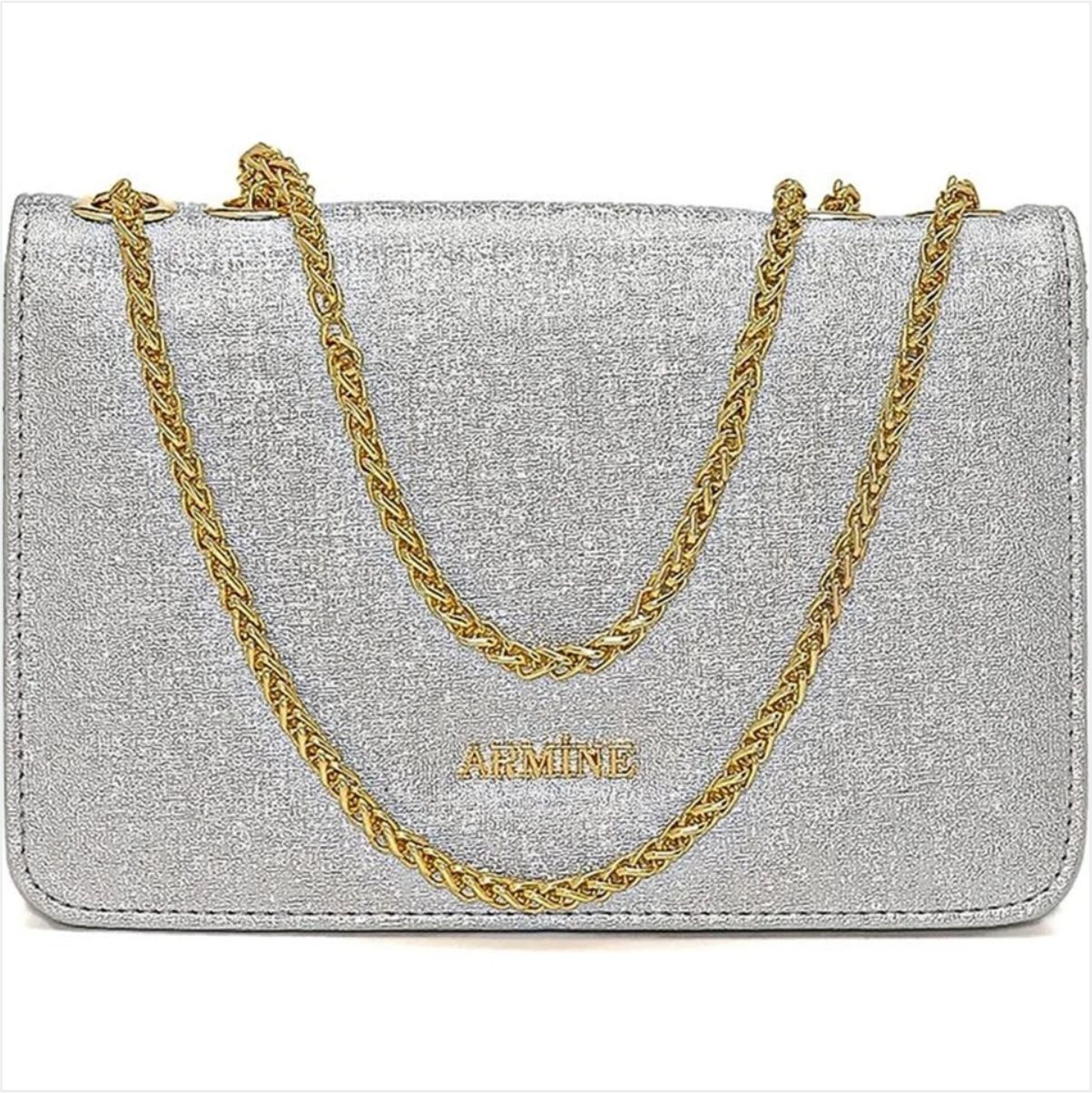 Armine 317 Bayan Çanta Gümüş