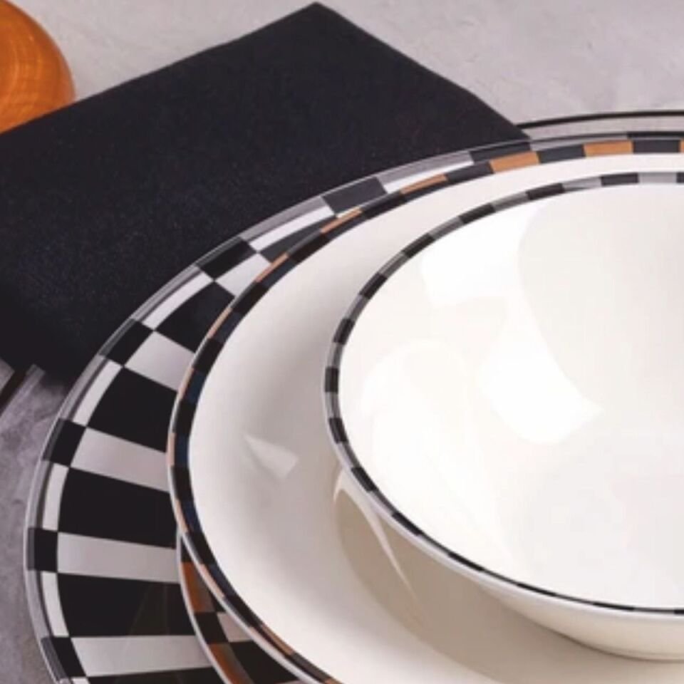 Karaca Aries 24 Parça 6 Kişilik Yemek Takımı