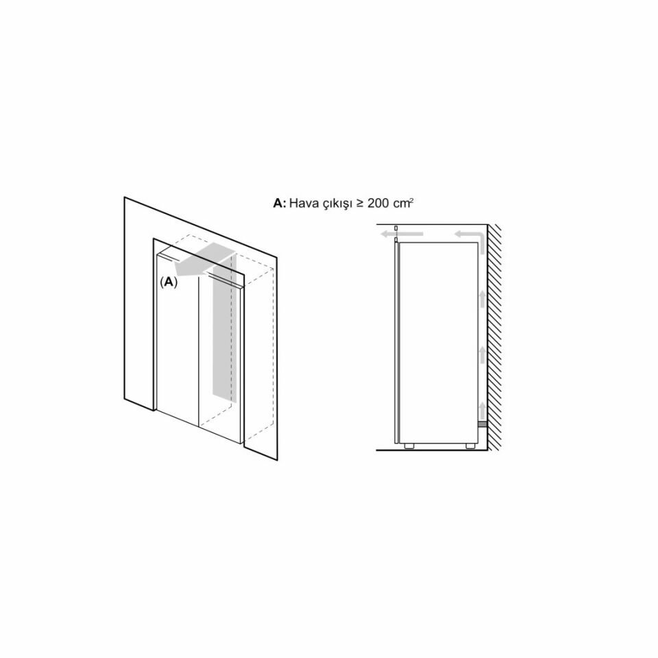 Profilo DF1033WEVV 7 Çekmeceli Dikey Derin Dondurucu