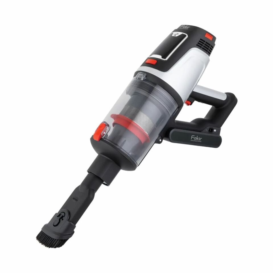 Fakir Bolt X 8365 Dikey Şarjlı Kablosuz Süpürge HEPA 13 Filtre Silver Furry