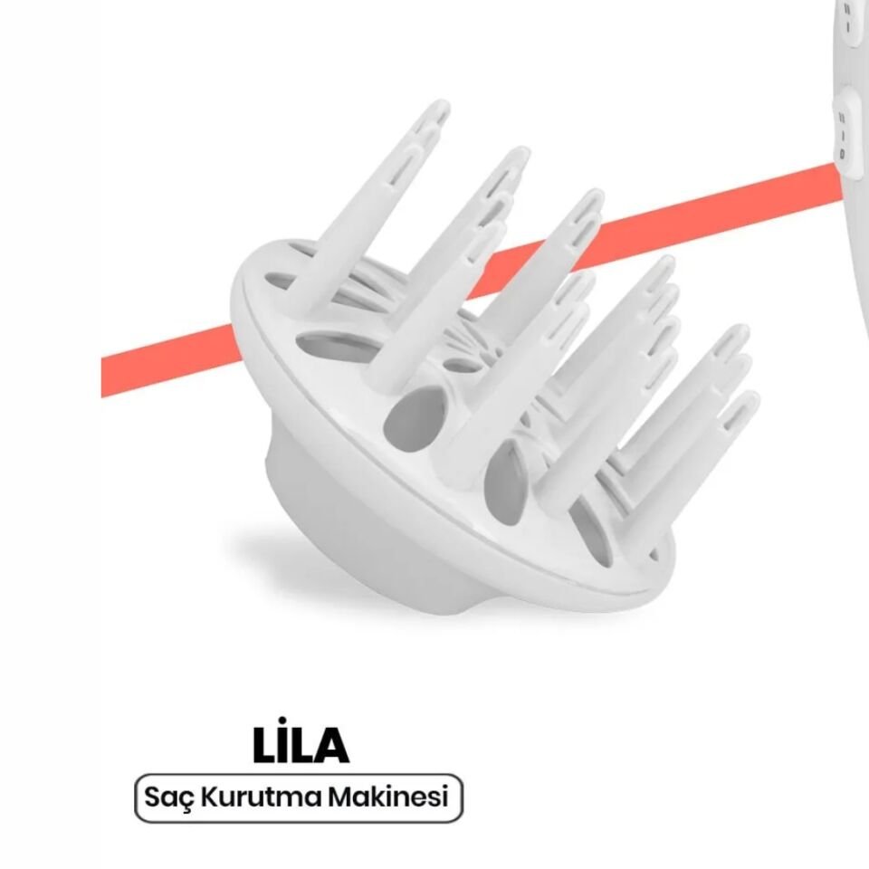 Goldmaster Gm-7158 Lila 2200w Saç Kurutma Makinesi