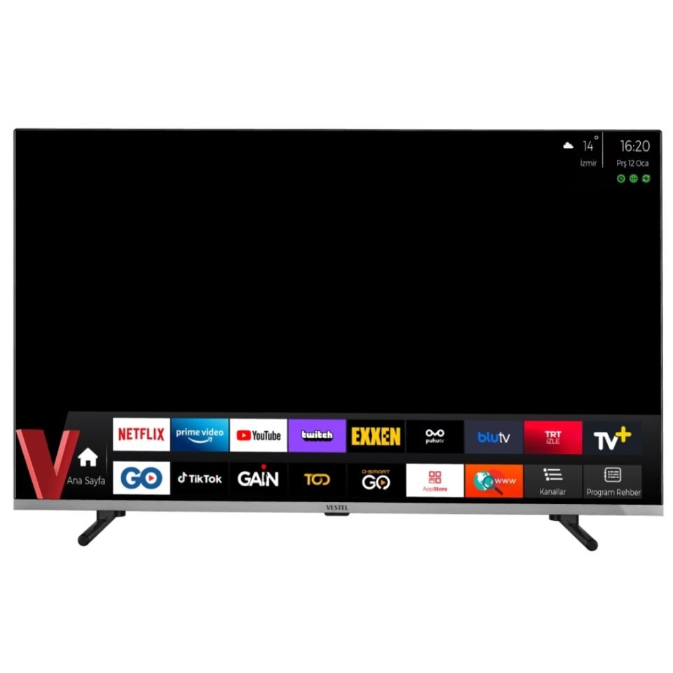 Vestel 43U9730 4K Ultra HD 43'' 109 Ekran Uydu Alıcılı Smart LED TV