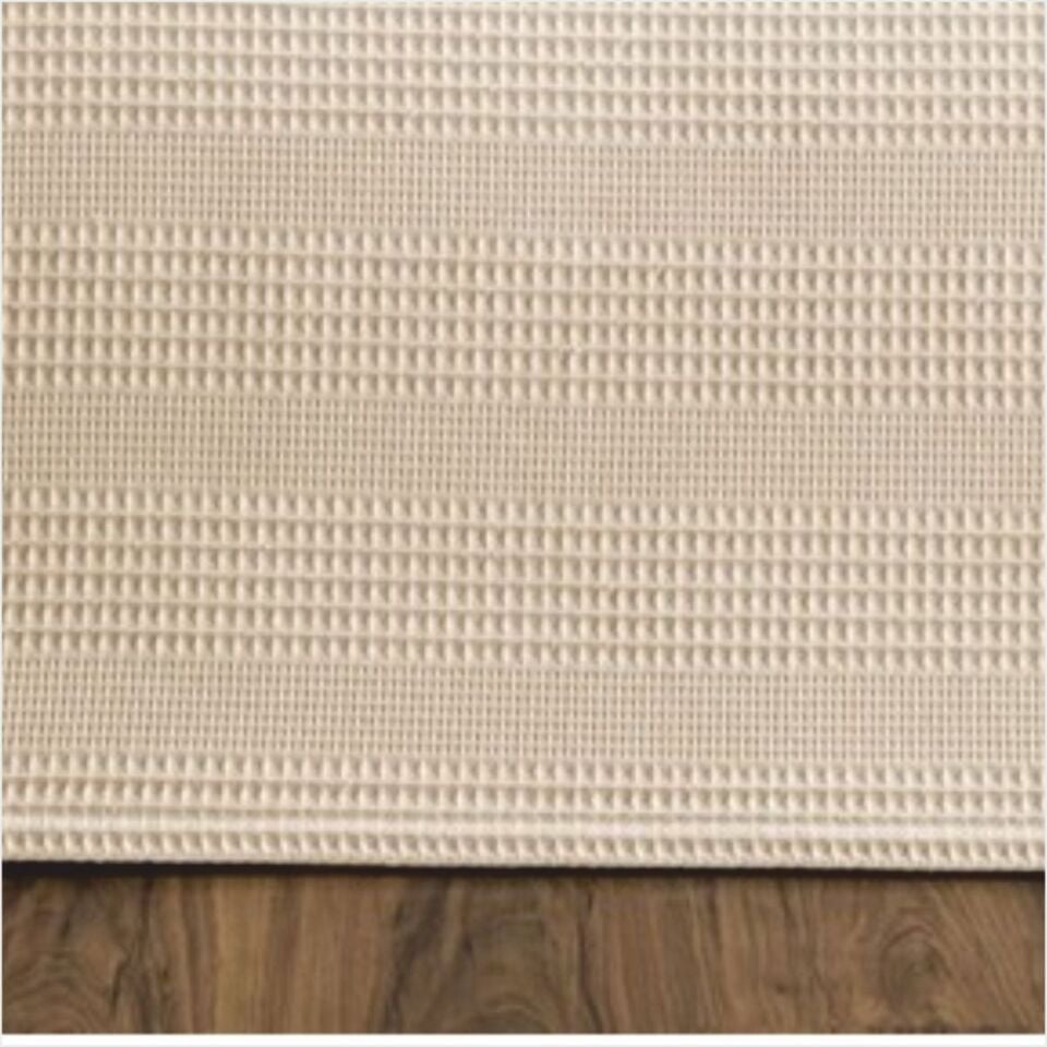 Taç Monet Çift Kişilik Pike Takımı Krem