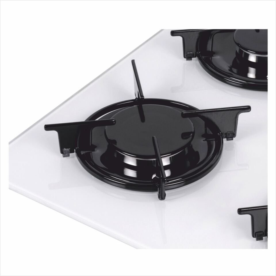 Vestel Ao-65104 B-T Beyaz Cam Ankastre Ocak