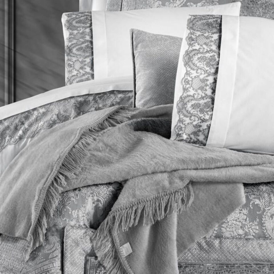 Schafer Home Elegance Çeyiz Seti 11 Parça-Gri
