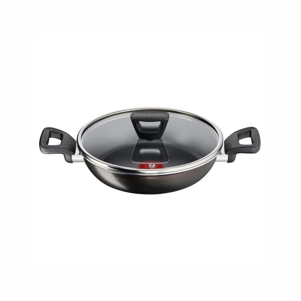 Tefal Titanyum 2X XL Difüzyon Tabanlı Kapaklı Sahan - 24 cm