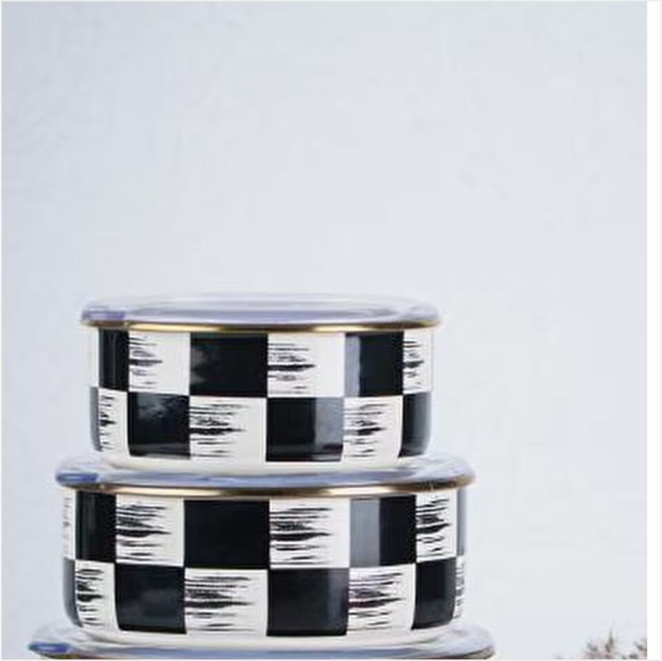 Acar Xap-21-0517/12 Qualıta-Kıng Emaye 3 Lü Saklama Kabı