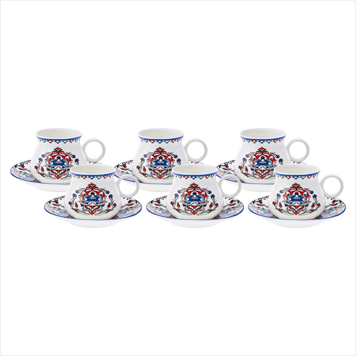 Karaca Hattat 6 Kişilik 90 Ml Kahve Fincanı