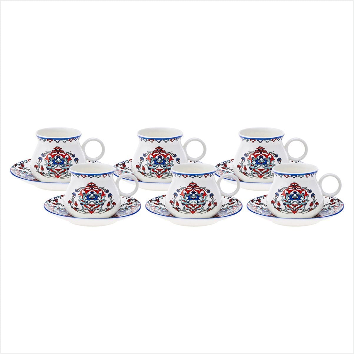 Karaca Hattat 6 Kişilik 90 Ml Kahve Fincanı