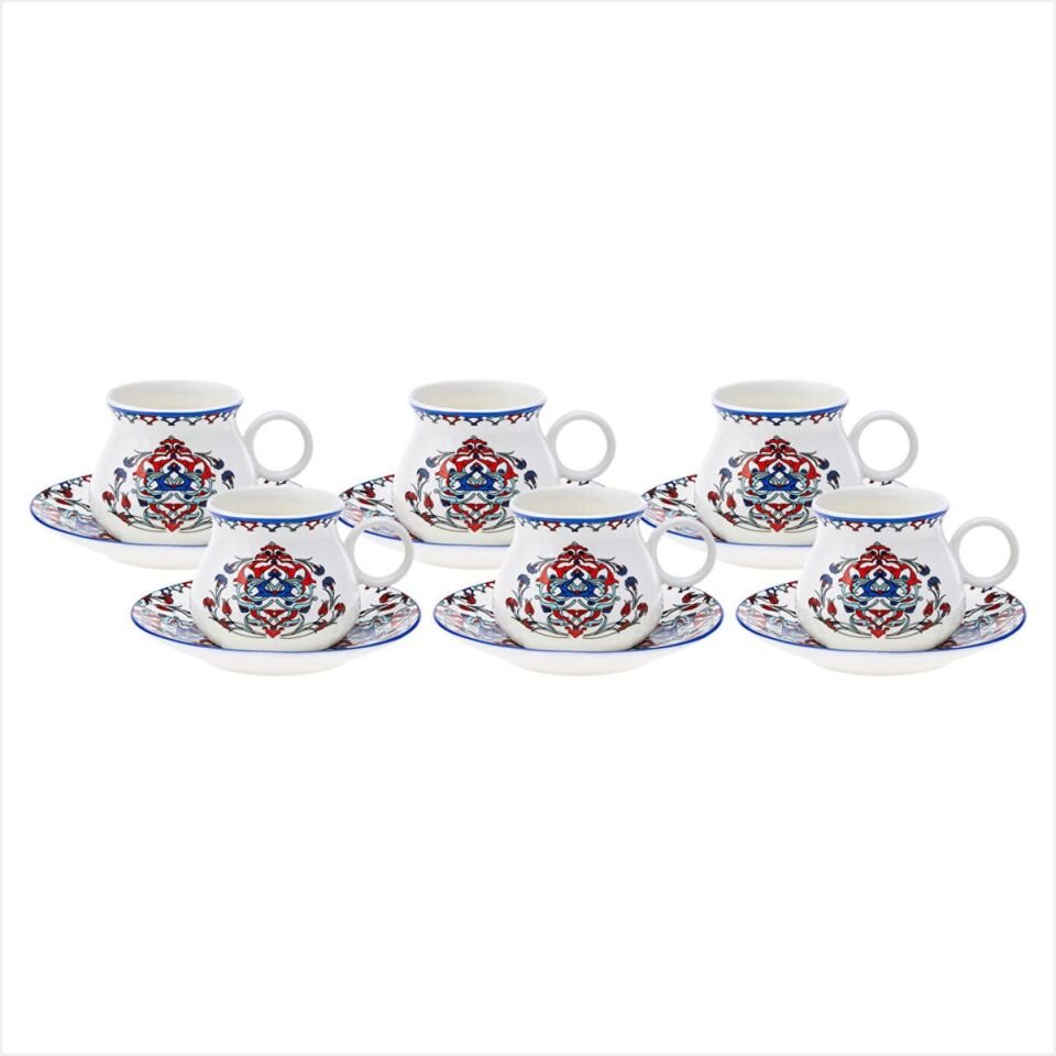 Karaca Hattat 6 Kişilik 90 Ml Kahve Fincanı