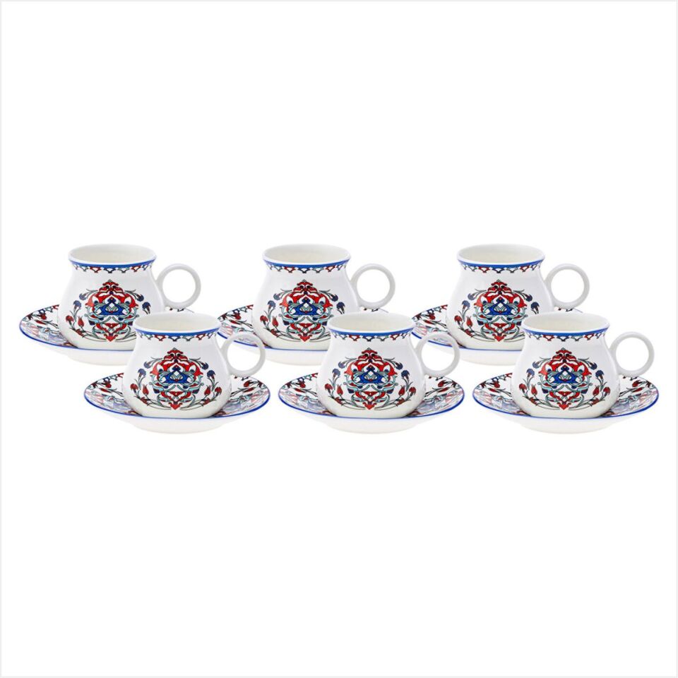 Karaca Hattat 6 Kişilik 90 Ml Kahve Fincanı