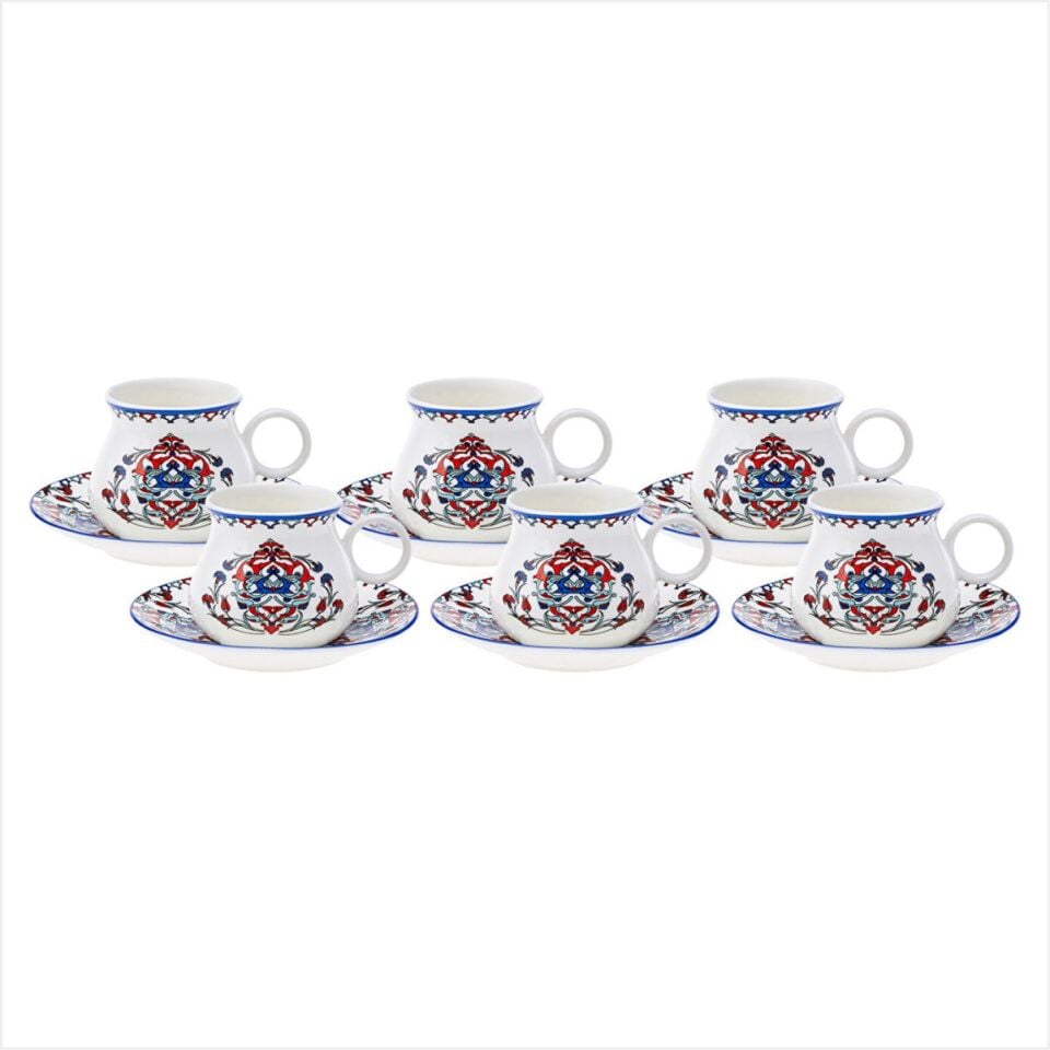 Karaca Hattat 6 Kişilik 90 Ml Kahve Fincanı
