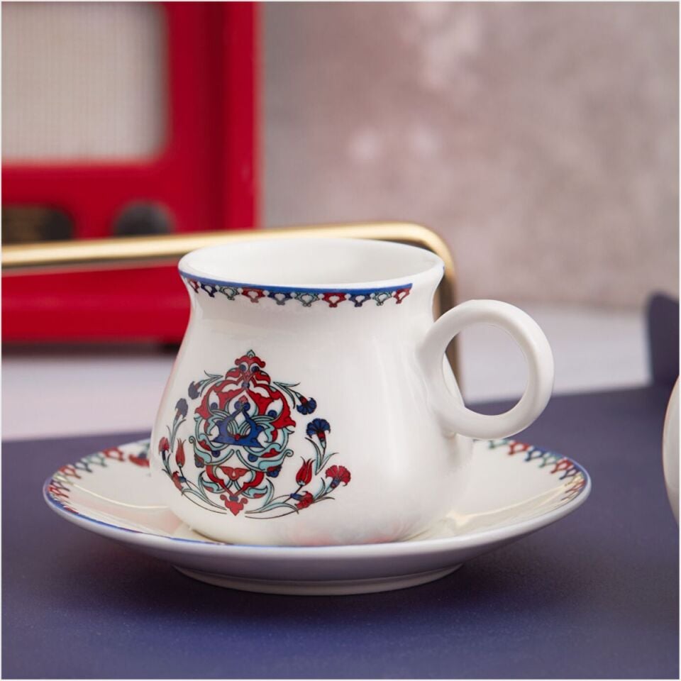 Karaca Hattat 6 Kişilik 90 Ml Kahve Fincanı