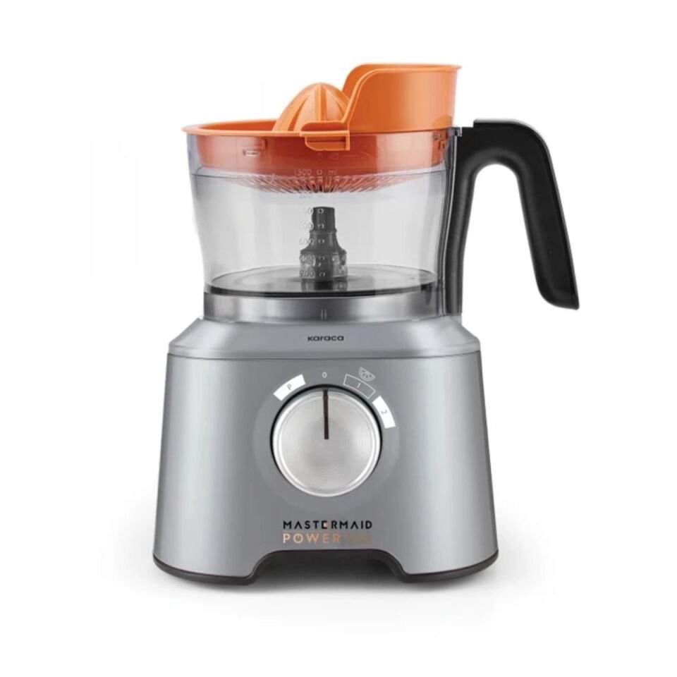 Karaca Mastermaid Power Max 11 in 1 Mutfak Robotu Cool Gray