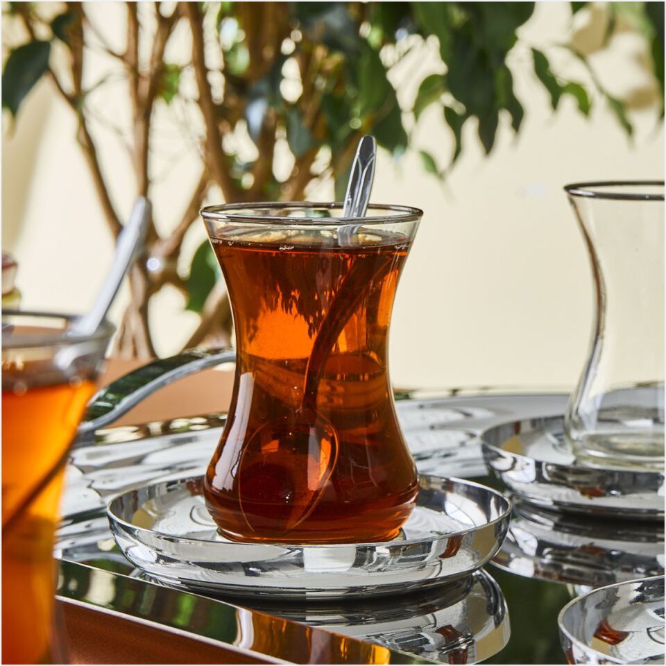 Karaca Tımeless 40 Parça Çay Set, Platın