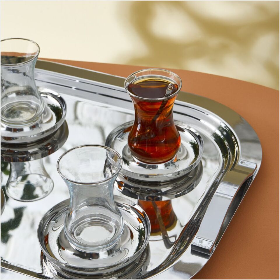 Karaca Tımeless 40 Parça Çay Set, Platın