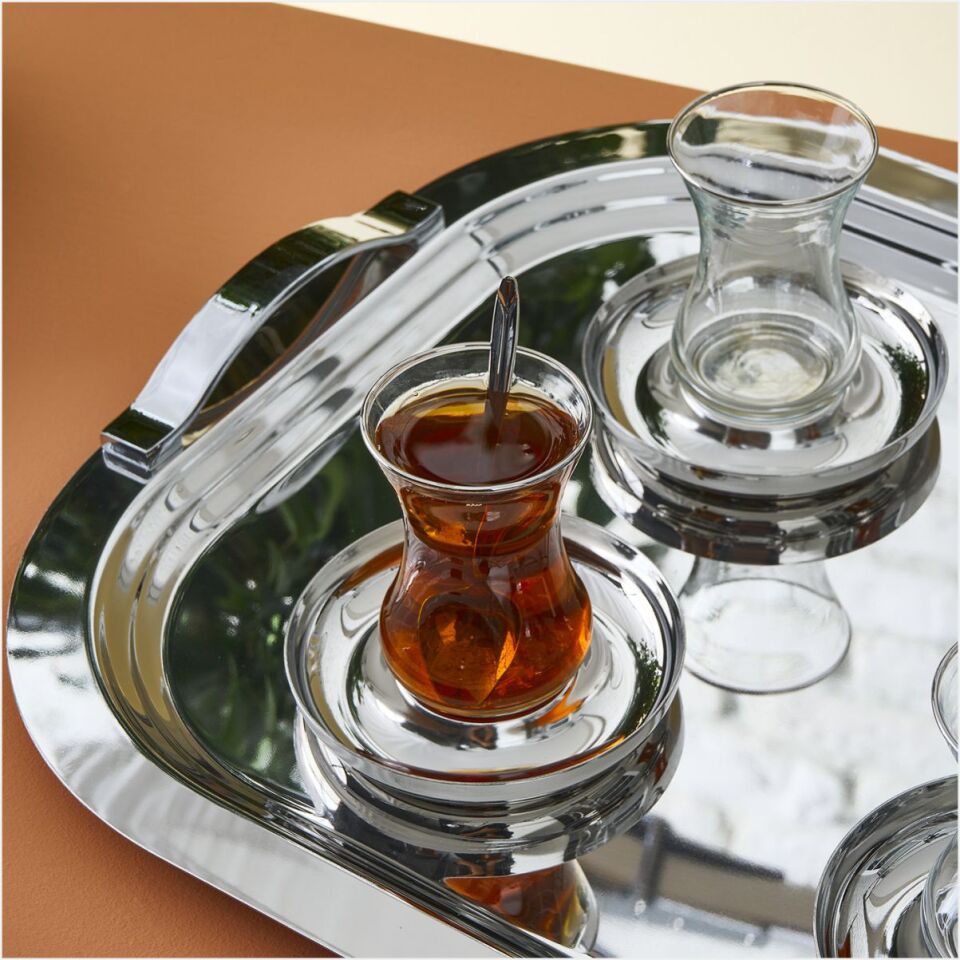 Karaca Tımeless 40 Parça Çay Set, Platın
