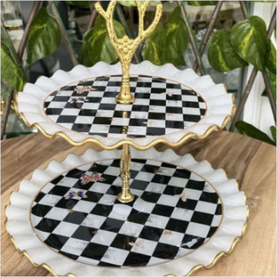 Alyum Home İki Katlı Damalı