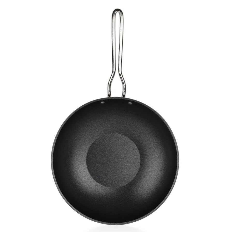 Schafer Gastronomie Master Granit Wok Tava 28Cm-Siyah