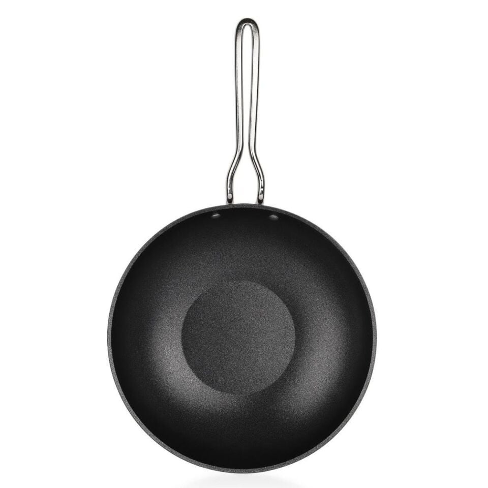 Schafer Gastronomie Master Granit Wok Tava 28Cm-Siyah
