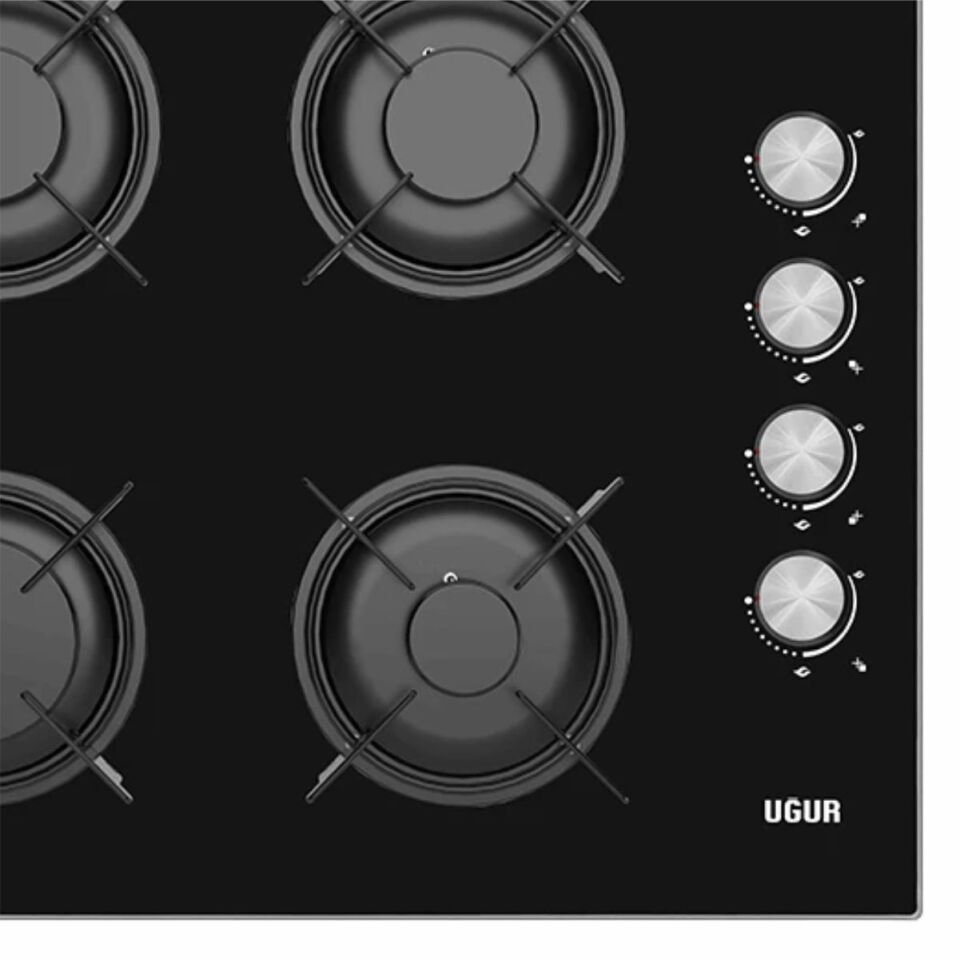 Uğur UEO 6040W0 SCY 2R1 Siyah Set Üstü Ocak
