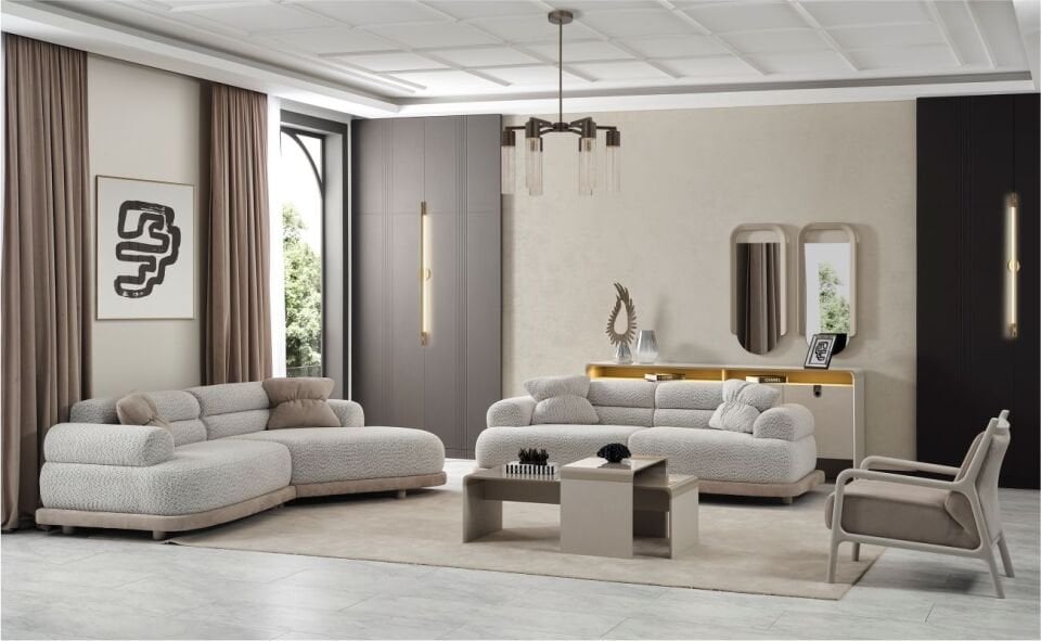 Calibra Koltuk Takımı 3+3 Monti 330 /1+1 Strong 272