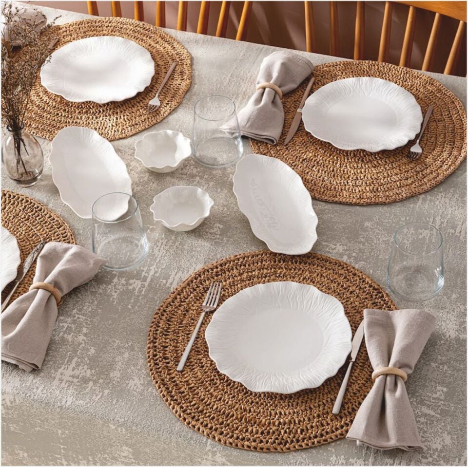 Taç Kristal Dream Jakarlı 6 Parça Aile Bornoz Takımı - Antrasit - Mürdüm