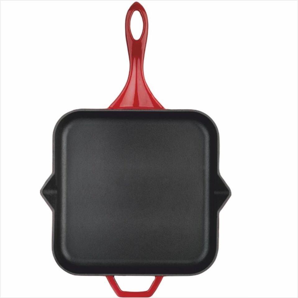 Schafer Guss Chef Döküm Kare Kızartma Tavası 28X28Cm-1 Parça