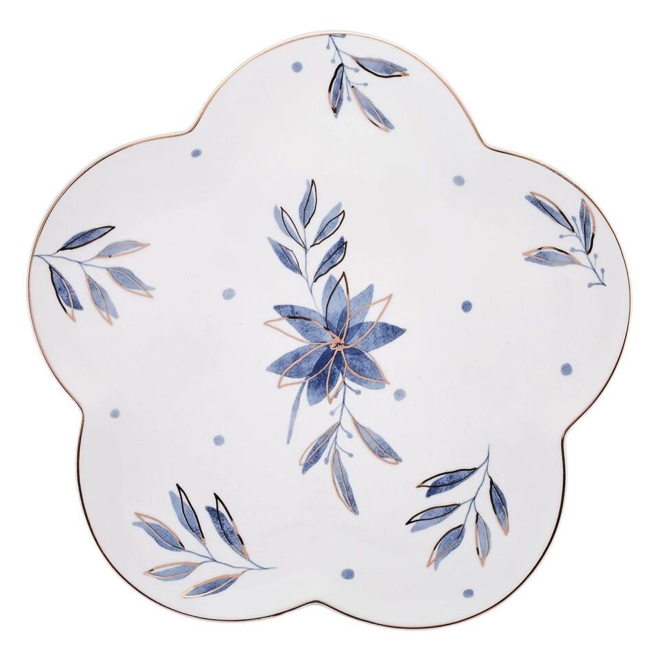 Emsan İntense Blue Porselen 32 Parça 6 Kişilik Kahvaltı/Servis Takım