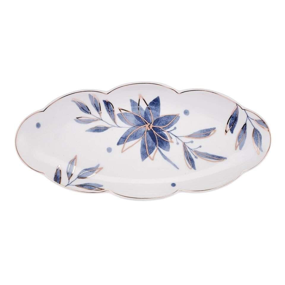 Emsan İntense Blue Porselen 32 Parça 6 Kişilik Kahvaltı/Servis Takım