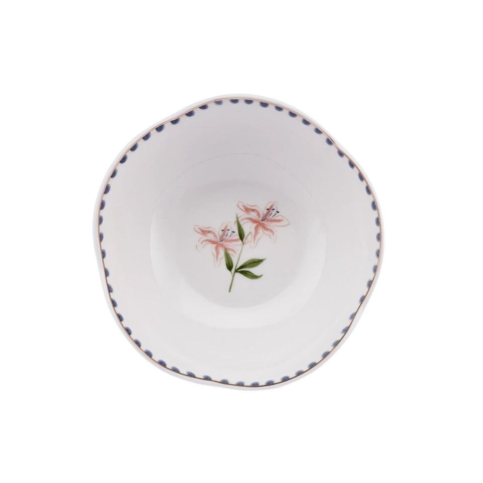 Emsan Lilium Porselen 32 Parça 6 Kişilik Kahvaltı/Servis Takımı