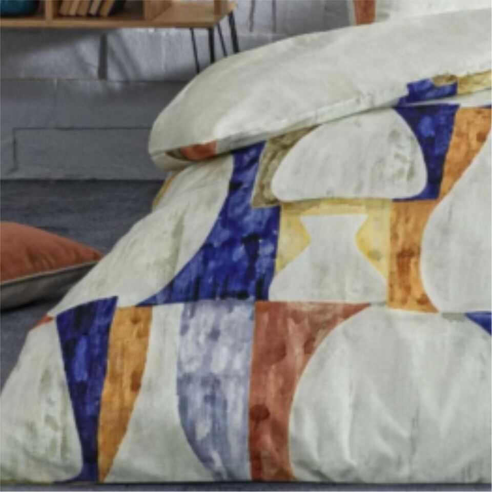 Taç Rf Axel  Nevresim Takımı Mavi Çift Kişilik