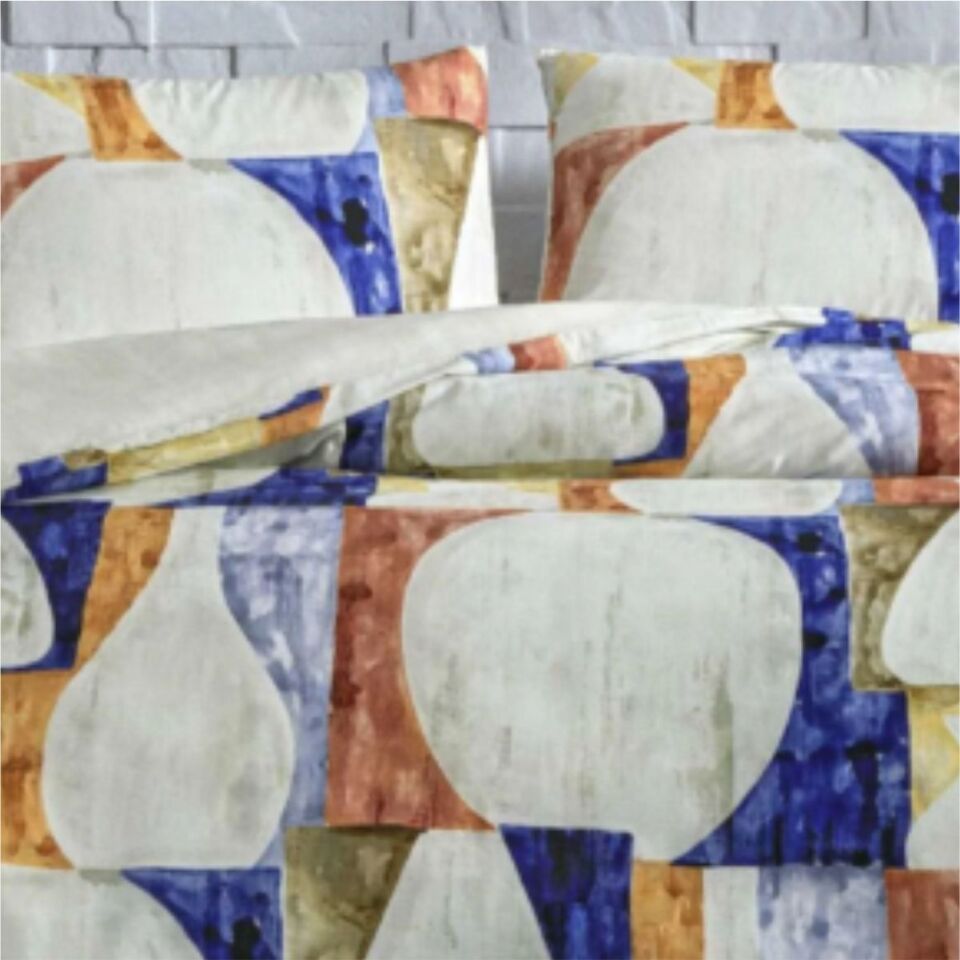 Taç Rf Axel  Nevresim Takımı Mavi Çift Kişilik